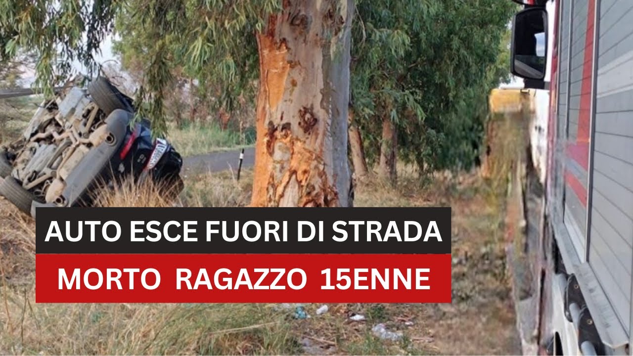 Ramacca, auto esce di strada sulla statale e si ribalta più volte ...
