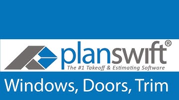 PlanSwift   Windows Doors  Trim Estimating With PlanSwift Takeoff Software