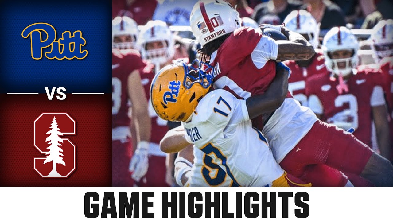 Pitt vs Stanford Game Highlights | 2025 ACC Football