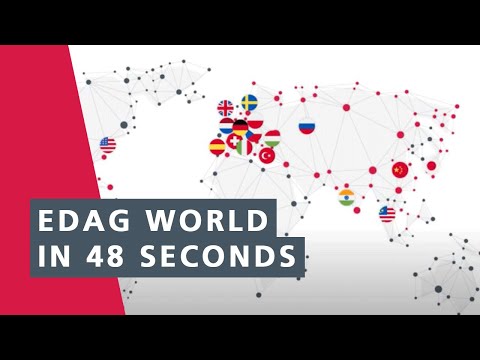 Around the EDAG world in 48 seconds