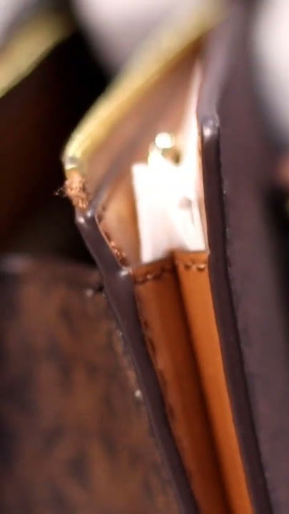 How to authenticate Michael Kors bag? Fake or real #michaelkorsbag #michaelkors