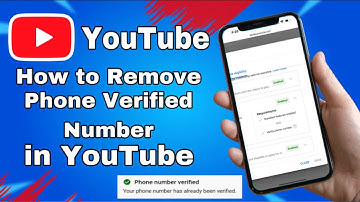 Remove Verified Phone Number in YouTube / YouTube par Verified Number ko kaise remove kare