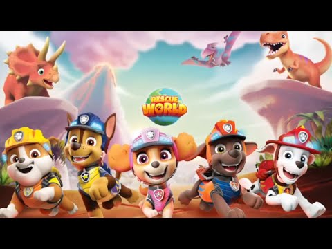 Jugando con Rubble en Patrulla Canina Al Rescate - Paw Patrol Rescue World  [Budge Studios] 