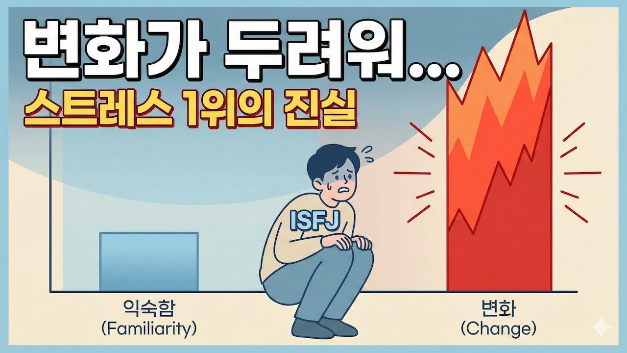 ISFJ(수호자) 심층 분석: 당신이 변화를 두려워하고 '익숙함'에 집착하는 심리적 이유 (성격유형 팩폭 & 성장 가이드)