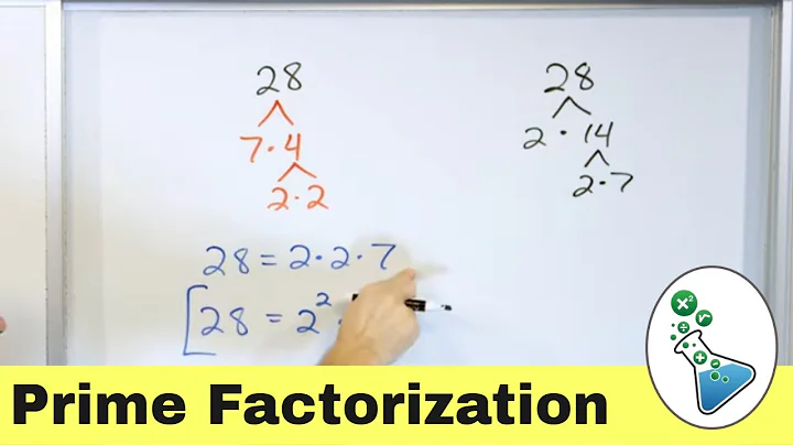 Finding the Prime Factorization & Using a Factor Tree