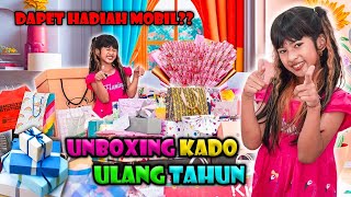 SERU DISTA UNBOXINH KADO ULANGTAHUN SUPER BANYAK😍#viralvideos