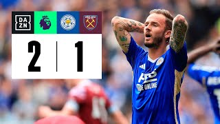 Leicester vs West Ham (2-1) | Resumen y goles | Highlights Premier League