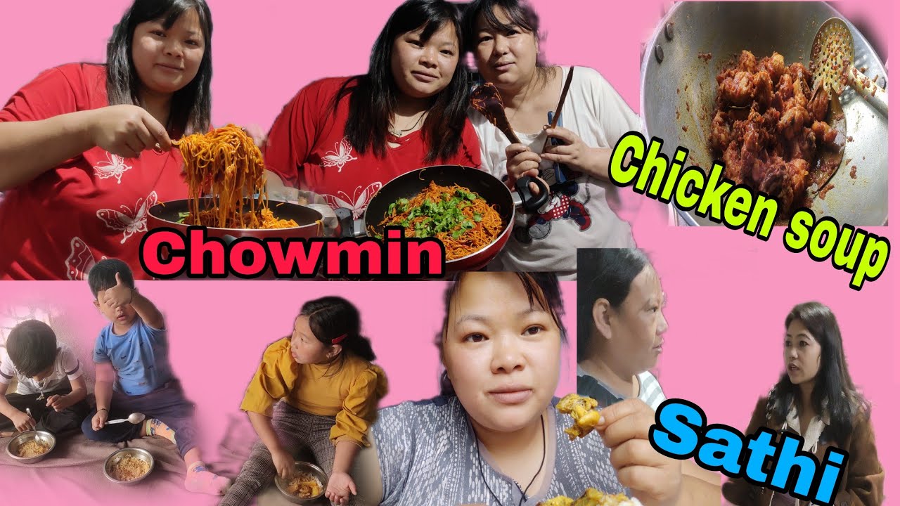 enjoyed-chicken-soup-in-lunch-yummy-veg-chowmin-in-dinner-dailyvlog
