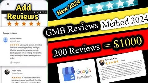 Google business reviews write a review