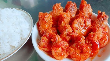 cách làm tôm kho tàu truyền thống không sử dụng dầu mỡ và màu thực phẩm| lê tuyền người mền tây#186