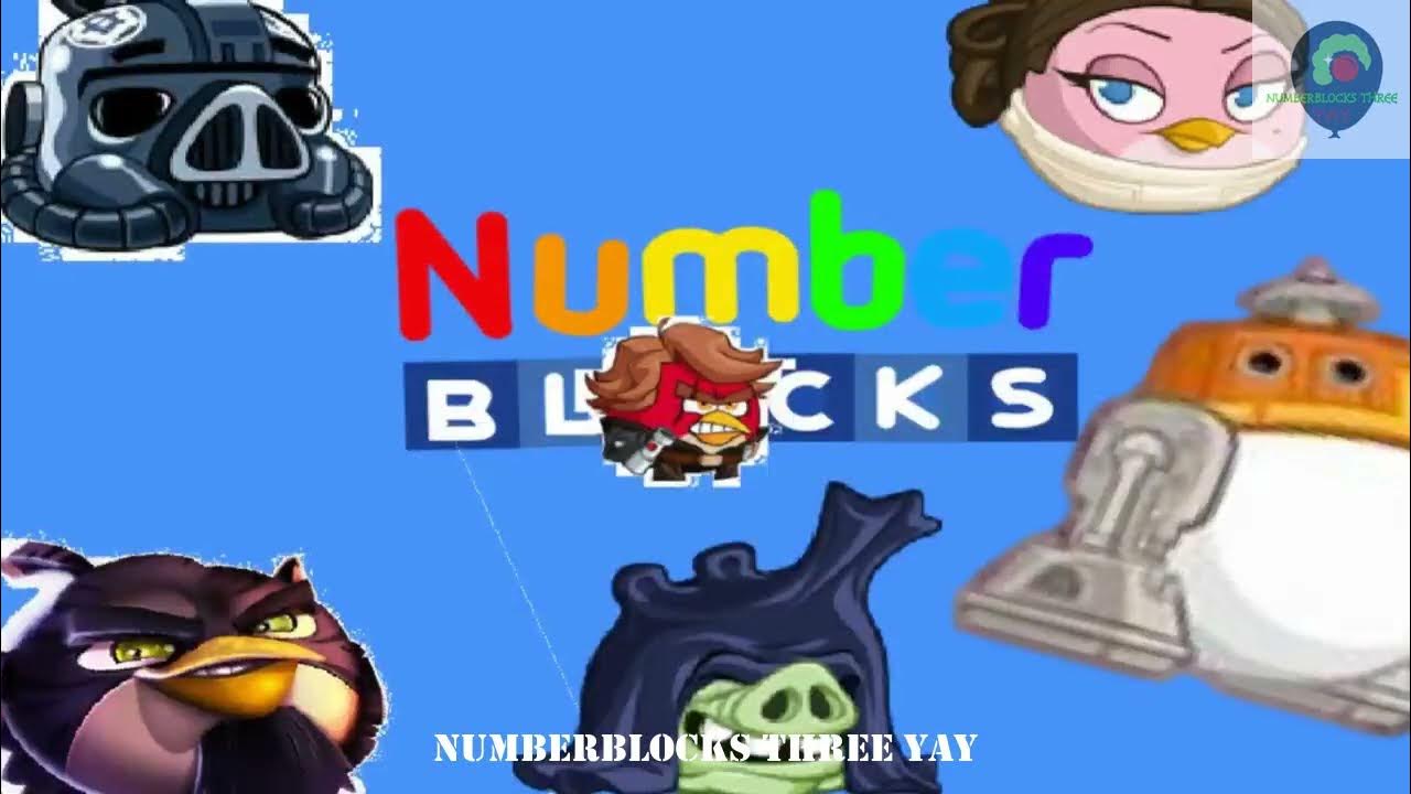 Numberblocks Numberblocks Intro But Angry Birds Star Wars All Songs