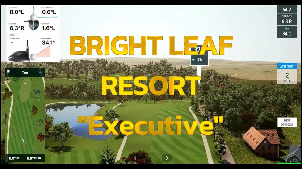 Bright Leaf Resort Executive Course - GSPRO - GARMIN R10 - Tough Executive Course