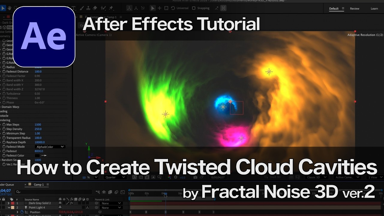 Fractal Noise 3D v2 - Flashback Japan Inc