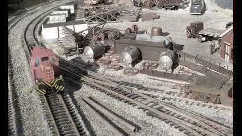 Trio Model Railway Layout Pt15 – Desaturated Stills