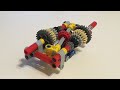 LEGO 5 Speed gearbox (with instructions)