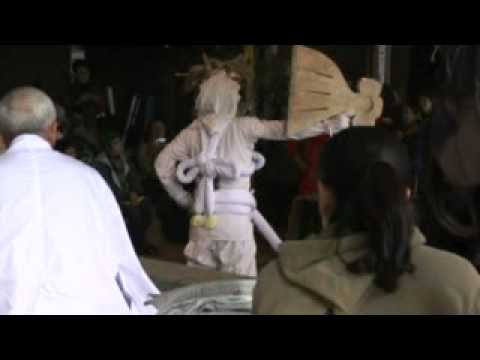 2010.11.13「朝鬼の舞」(その２)御園の花祭より