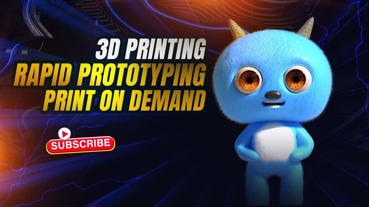 3D Printing | Rapid Prototyping & Print on Demand in Action 🖨️⚡