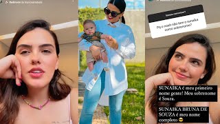 Sunaika Bruna Fala Que Contratou Uma Babá Para Seu Filho Noah - Stories Do Instagram