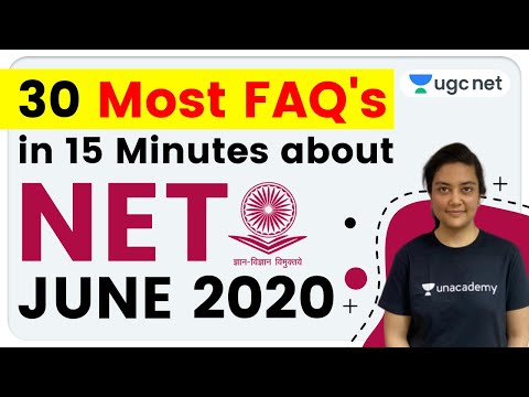 NTA UGC NET June 2020 Exam: 30 Frequently Asked Questions (FAQs) in 15 Minutes