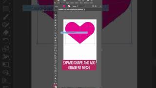 3d look with Gradient mesh! Illustrator tip!