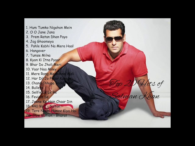 Best of Salman Khan Songs - Best Bollywood Songs class=
