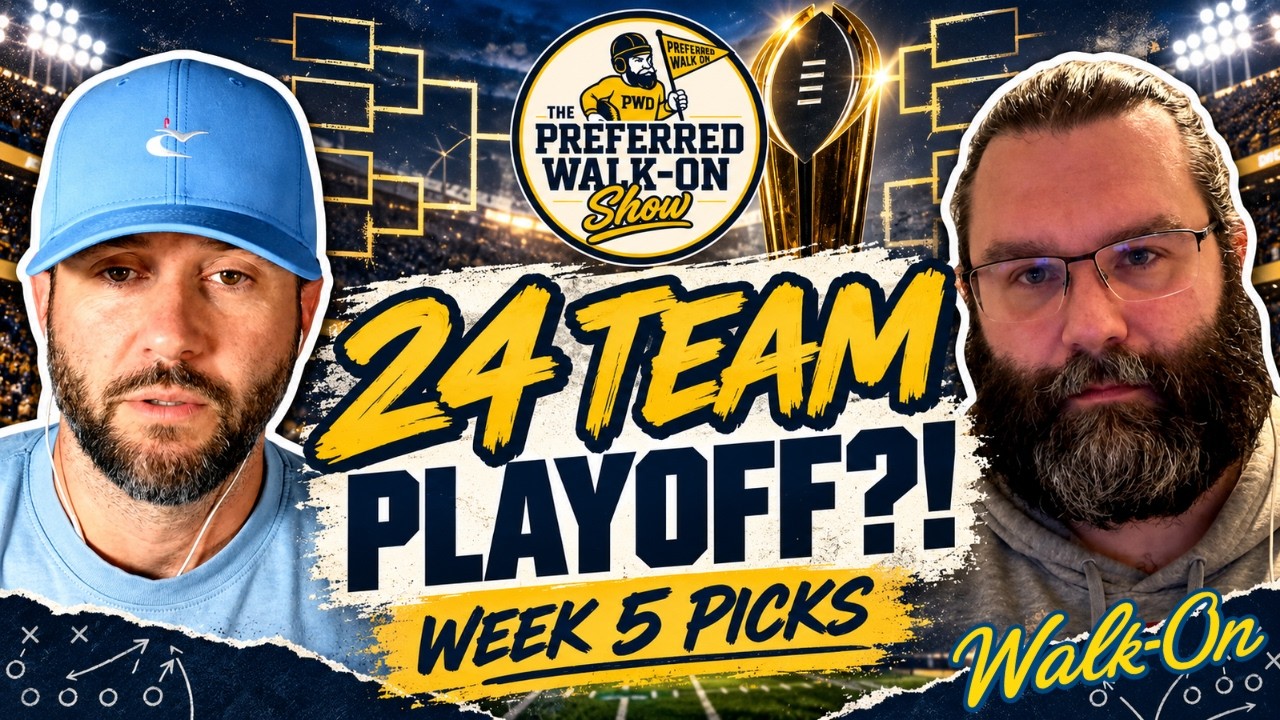The 24-Team CFP is Coming, Super Kamario vs. Alabama & Week 5 Picks