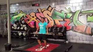 Hip Squat Clean Power Position