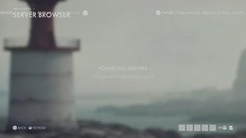 Battlefield™ 1 RSP SERVER SEARCH ERROR 5TH EDITION