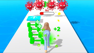 Run Healthy 🦠🦠🍏 All Levels Gameplay Walkthrough Android İOS New Levels