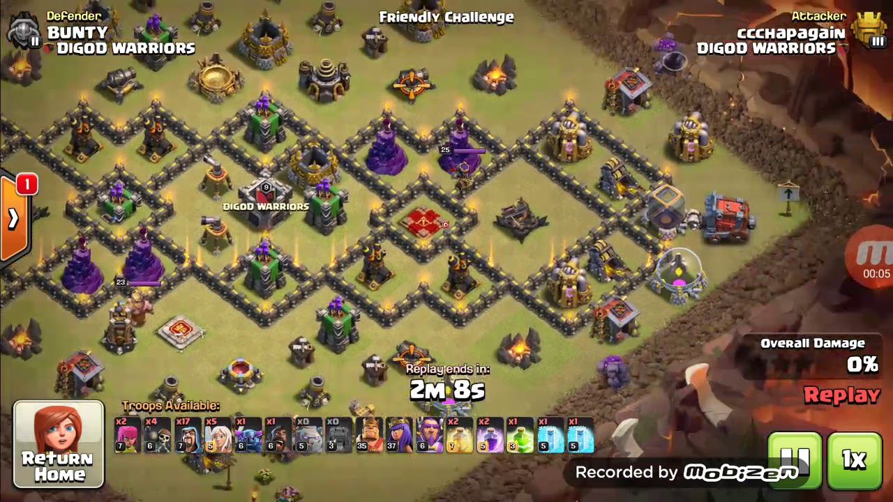 NEW WALL WRECKER GLITCH CLASH OF CLANS YouTube