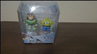 (Seattle guy reviews) Disney 100th anniversary buzz lightyear and pizza planet alien figures