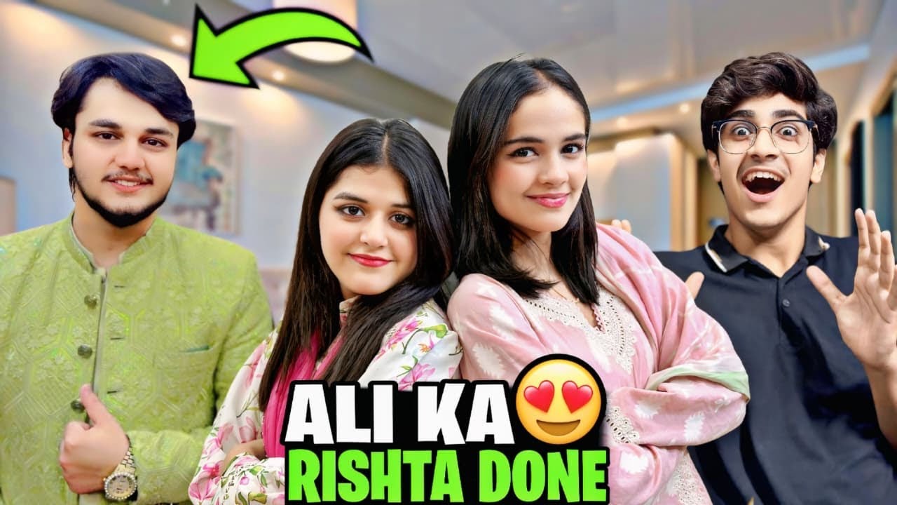 ALI KI BAT PAKKI KR DI // ALI GUSA HO GYA LARKI NAHI DAIKHI // FINALLY ...