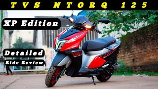 Tvs Ntorq 125 XP Edition 2021 Detailed ride review Hindi | All variant price & Colour | Z Techknow