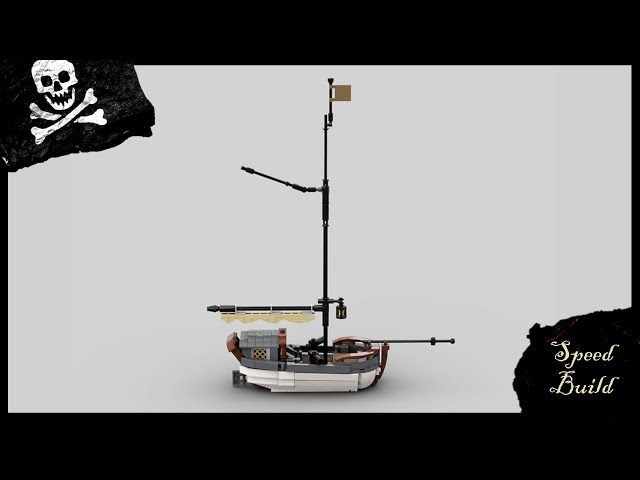 LEGO boat MOC - The Old Pelican - Pirate Ship - - YouTube