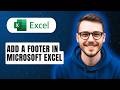 How To Add A Footer In Microsoft Excel [2026 Guide]