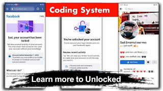 Learn more To Get Started | How to unlock Facebook account 2023 | Coding System