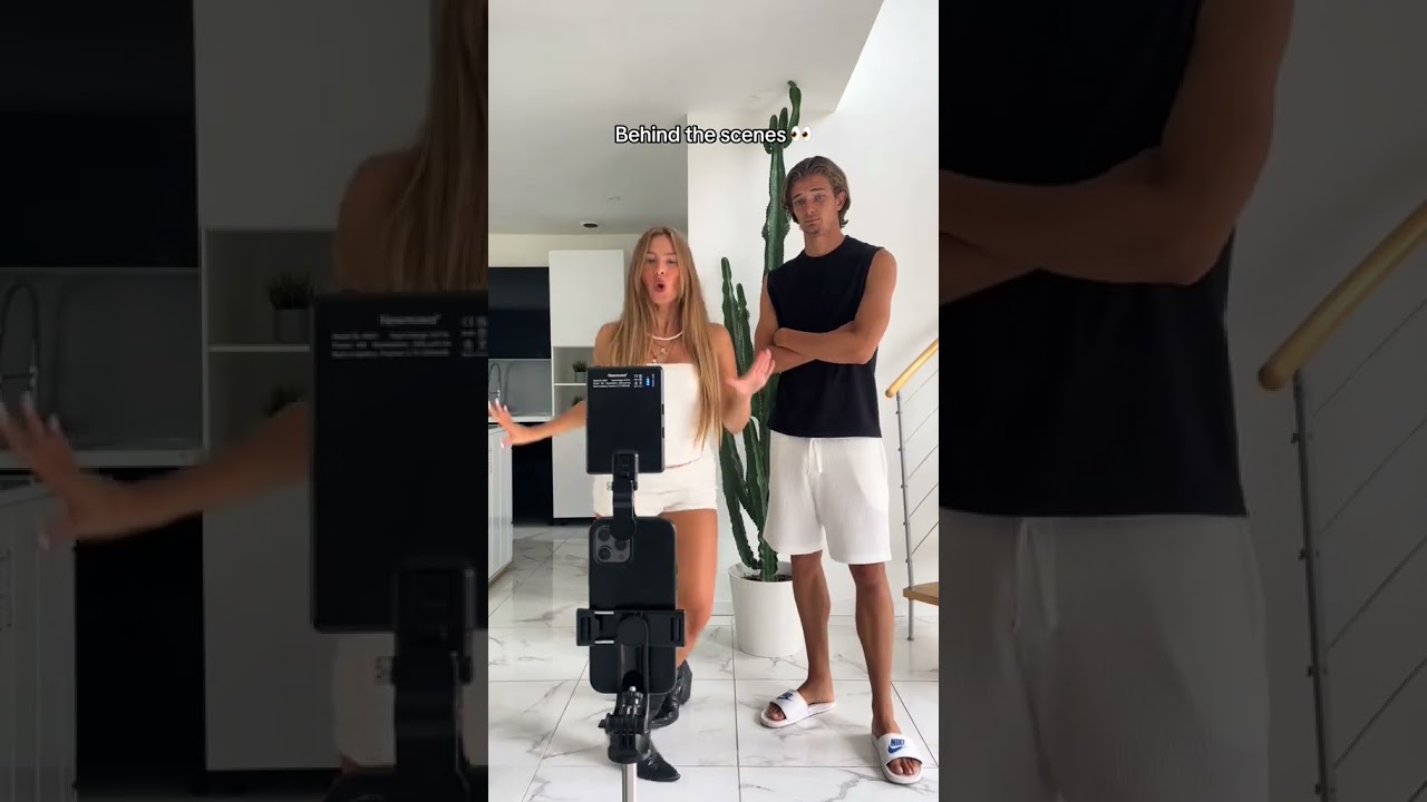 Backstage de cette danse tendance😂🕺🏼 vous voulez voir le résultat ? Insta : nina.rz__ 🫶🏽