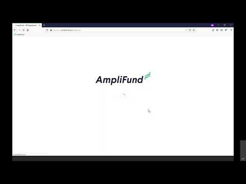 AmpliFund: Switching Between Applicant and Recipient Portals