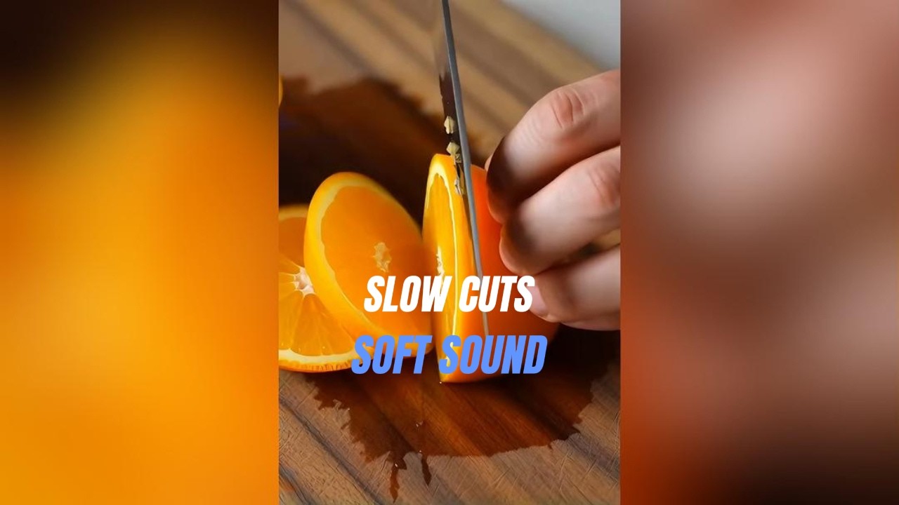 Orange Segments ASMR – Faceless Fruit Cutting
