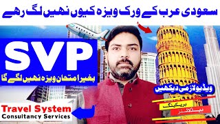 Saudi Arabia Skills Verification Program - Engineer and Technician Visa - Travel System