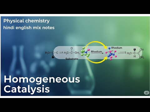 Homogeneous Catalysis in hindi || MSc 2Sem Physical Chemistry hindi