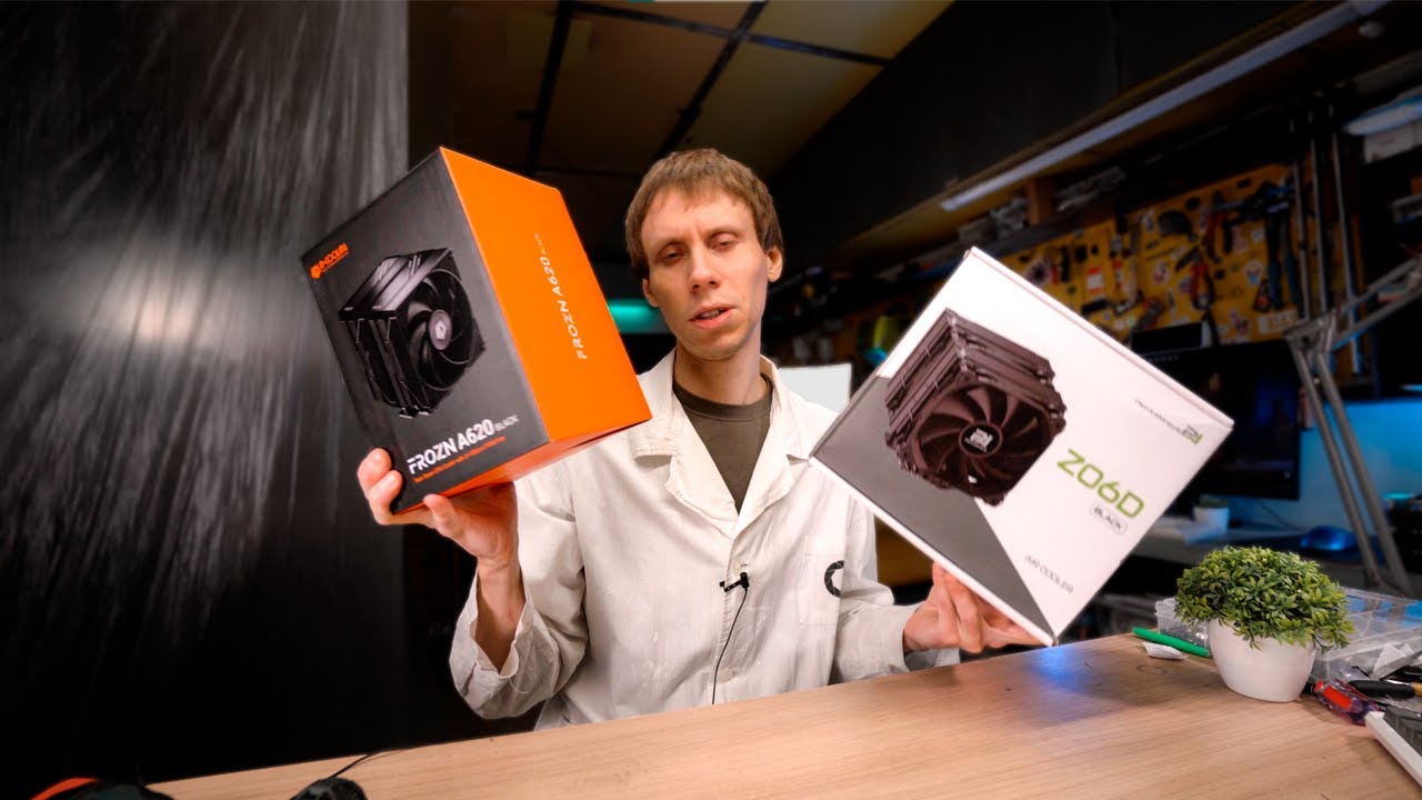 Ставлю БЮДЖЕТНЫЕ КУЛЕРЫ на горячий проц...