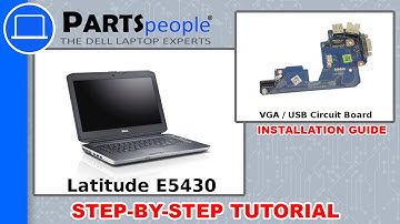 Dell Latitude E5430 (P27G-001) VGA / USB Circuit Board How-To Video Tutorial