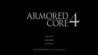 Armored Core 4 Unreleased Track - Main menu theme