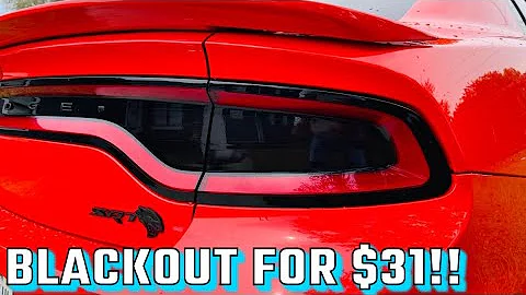 2015+ Dodge Charger taillight tint kit- Luxe Auto Concepts