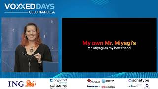 [VDCLUJ22] Kelly Jille - Unconference Day Keynote - Be Mr. Miyagi or find one screenshot 5