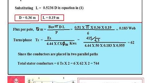 Module 4  Design of Induction Motor  Stator current problems