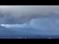 Funnel Cloud spotted in Santa Paula, California Tuesday afternoon.