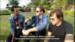 Arcade Fire interview ahead of MTV Galicia 2010