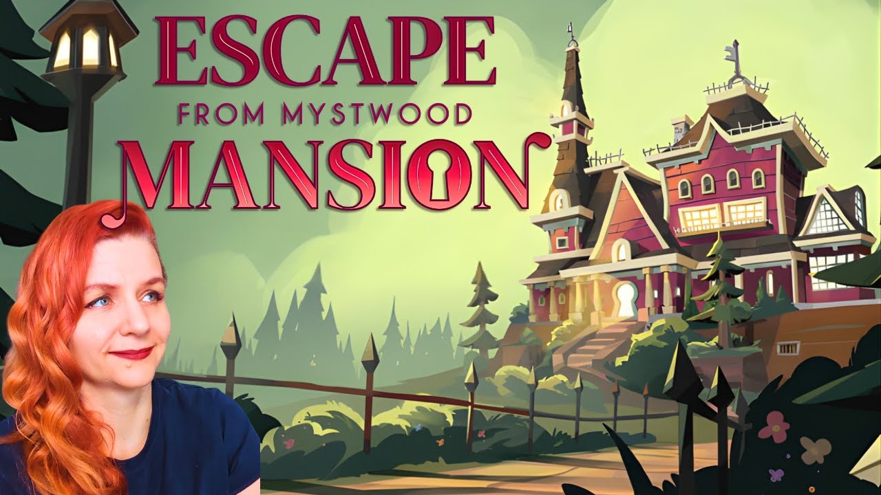 I love being TRAPPED in mysterious mansions! - Escape From Mystwood Mansion